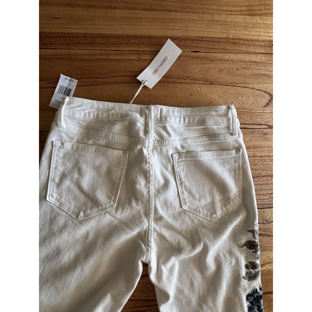 Driftwood Farrah Embroidered Jeans Size 29 - Picture 9 of 9